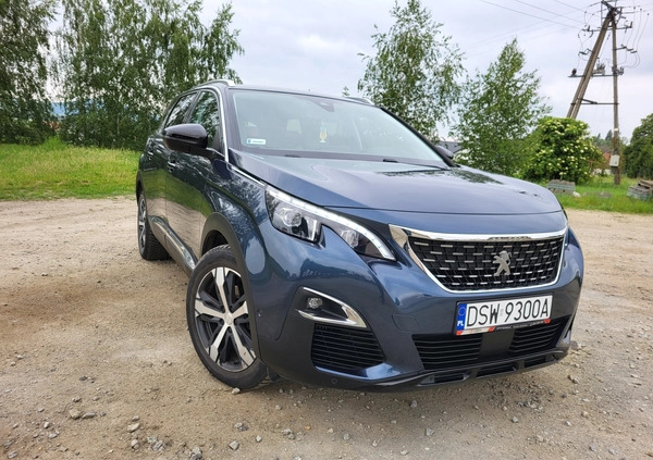 Peugeot 5008 cena 84999 przebieg: 105000, rok produkcji 2018 z Świdnica małe 154